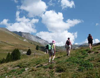Randonnée au col de la Crèche, Queyras-Alpes du sud