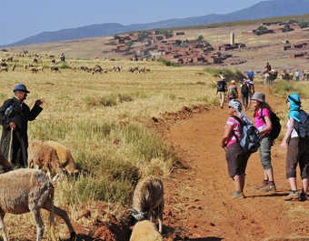 Randonnée avec les Berbères Aït Atta - © Rando Berbere transhumance Atlas maroc