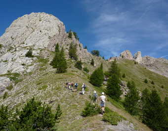randonnée sur les crêtes de Lamaron, Queyras, alpes du sud - © randonnée sur les crêtes de Lamaron, Queyras, alpes du sud