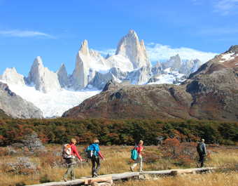 Randonnée sur les sentiers de Chalten et le Fitz Roy en toile de fond