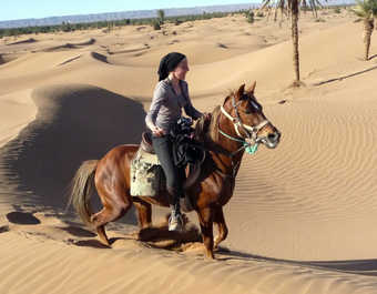 sahara marocain à cheval - © sahara marocain à cheval
