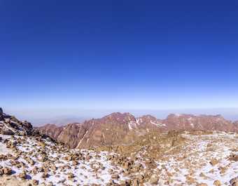 Sommet du Toubkal, Maroc