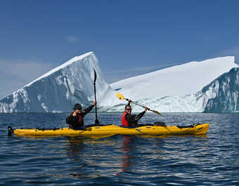 Voyage aventure en kayak et randonnée au Groenland