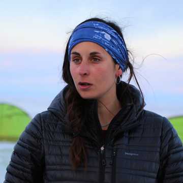 Maud Sevaux, guide arctique au Baikal - © Sevaux Maud Maud Sevaux, guide arctique au Baikal