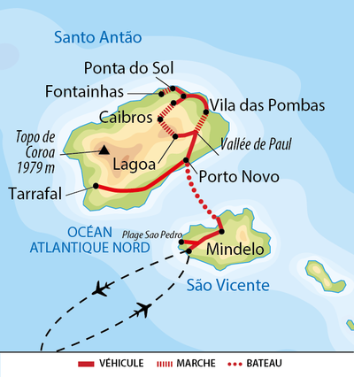 Carte Cap Vert
