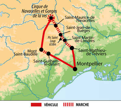 carte circuit FPOCCITA dans l'Hérault