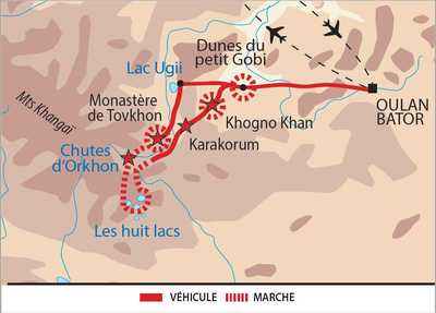 Carte du programme AMONORK