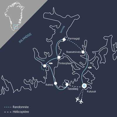 Carte EGRO Groenland