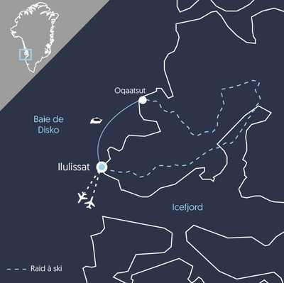 Carte EGROSKD Groenland