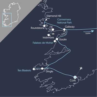 Carte EIRD Irlande