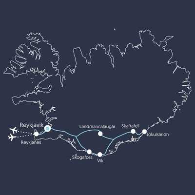 Carte EISLR2 Islande