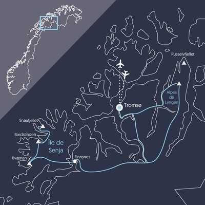 Carte ENORSK1 Norvège