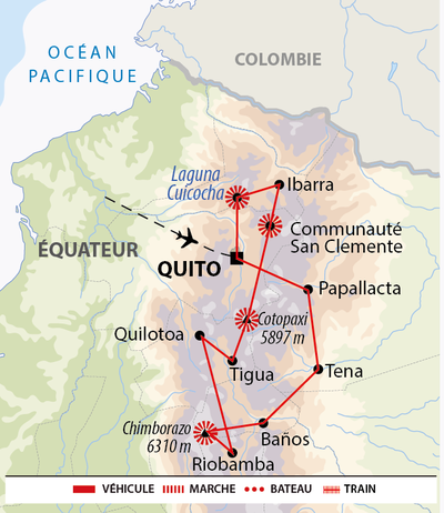 Carte Equateur