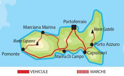Carte itinéraire circuit EIELBLIB