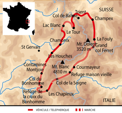 Carte itinéraire circuit FTOU 2027