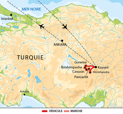 Carte Turquie