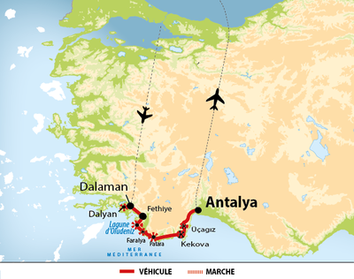 Carte Turquie