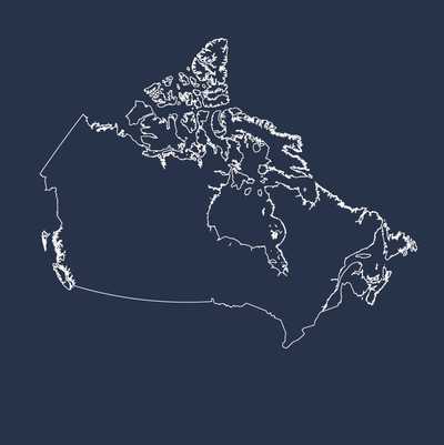Carte voyage Canada