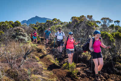 Guide et voyageuses à La Réunion