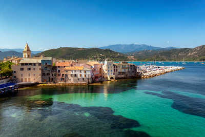 La vieille ville de Saint Florent et son port, Haute Corse