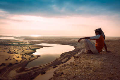 Lever de soleil à Fayoum