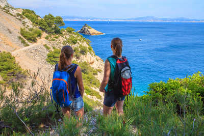 Randonnée dans les calanques de la côte bleue, Marseille