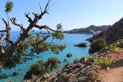 Randonnée vers le village de Loutro en Crète