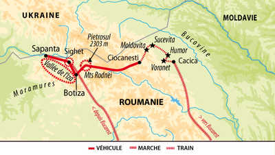 Roumanie - Montagnes, villages et peuple des Carpates EROU