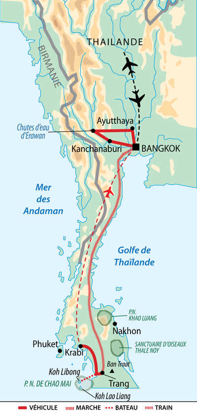 Thaïlande - Time to thaï, Multiactivité et découverte du nord au sud ATHAFAM