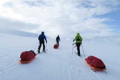 Randonnée à ski en Suède