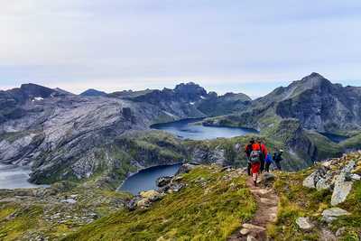 Randonnée dans les Lofoten été