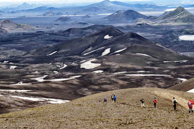 Randonnée Islande - © Jean-Jacques Grignon Photo d'une randonnée en Islande