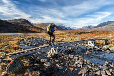 Randonnée sur la Kungsleden en Suède © Ottoson Jens Randonnée sur la Kungsleden en Suède