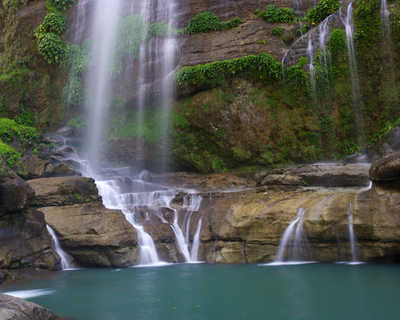 cascade du nord de Luzon un ile aux Philippines