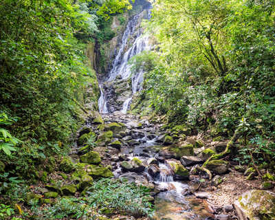 cascades appelées Chorro Macho dans la vallée d'Anton au Panama