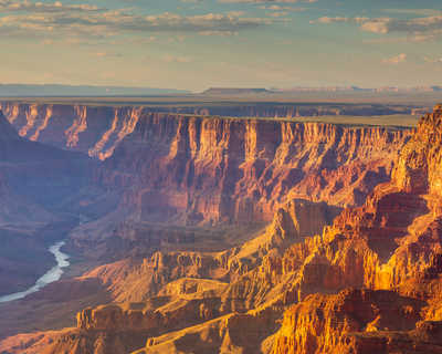 la rivière Colorado dans le Grand Canyon, Arizona, USA.