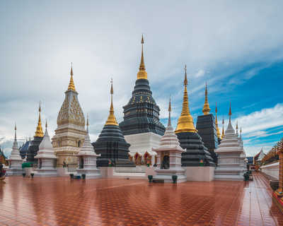 le temple bouddhiste Wat Ban Den à Chiang Mai, Thaïlande