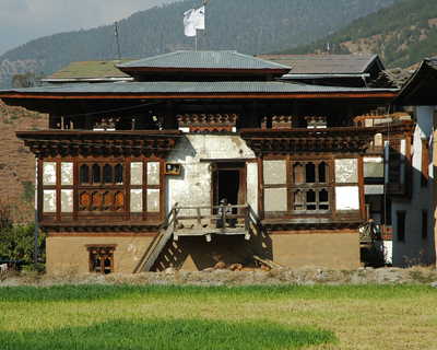 Monastère au Bhoutan