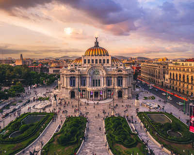 palace des Beaux Arts à Mexico City au Mexique