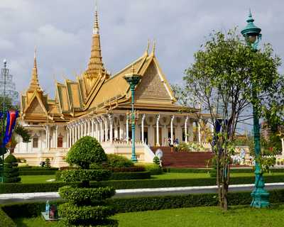 Palais Royal Phnom Penh au Cambodge