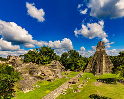 Parc National de Tikal à Petén au Guatemala