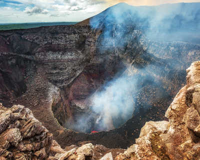 Parc national du volcan Masaya au Nicaragua