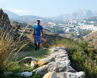 Randonnée à Paros, les sentiers muletiers, Cyclades
