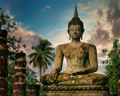 Site historique de Sukhothaï en Thaïlande