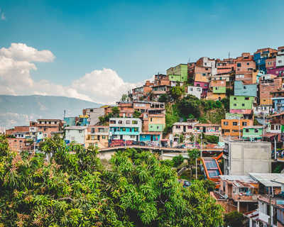 ville de Medellin en Colombie