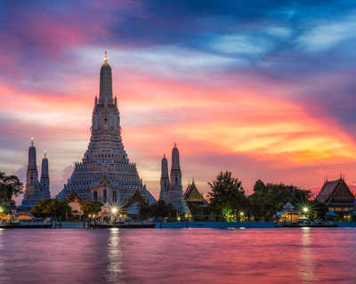 Wat Arun Temple bouddhiste dans la capitale de la Thaïlande, Bangkok