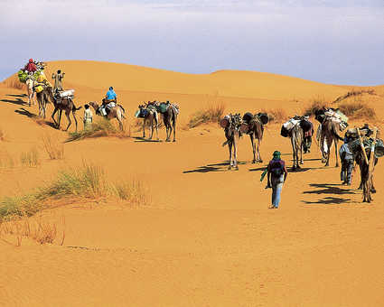 Caravane désert, Mauritanie