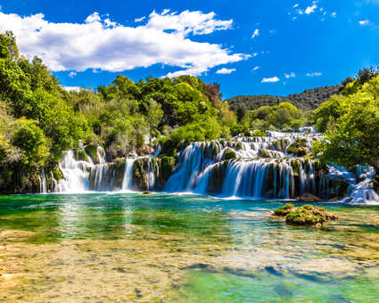 cascade au Parc National de Krka
