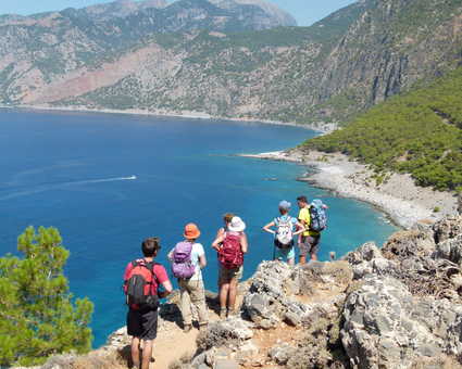 Crete, Randonnée de Loutro à Agia Roumeli