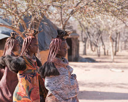 Femmes himbas en Namibie